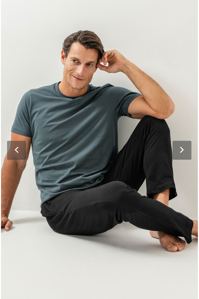 Arnetta Men'S, 100% Cotton, (Socks as a Gift), Pajama Set