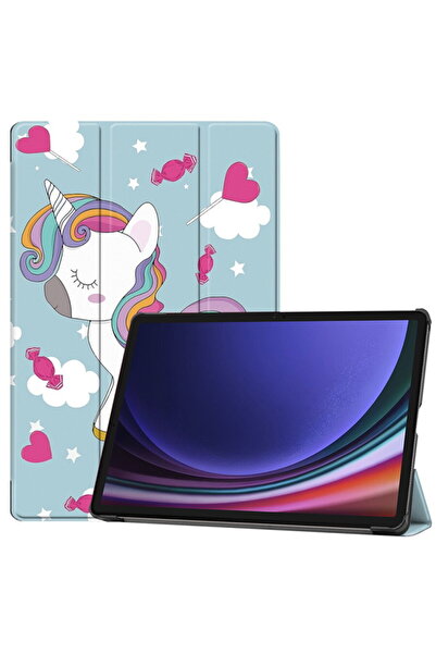 Techsuit Husa pentru Samsung Galaxy Tab S9 Plus / S9 FE Plus - FoldPro - Unicorn