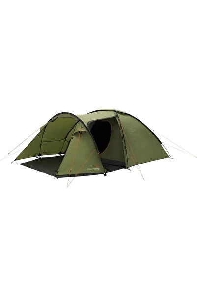 Easy Camp dome tent Lomsdal 4 (olive green, with tunnel annex, model 2025)