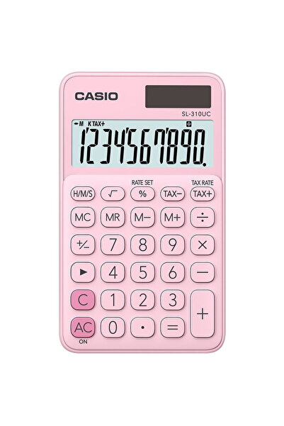 Casio SL-310UC-PK calculator Pocket Basic Pink
