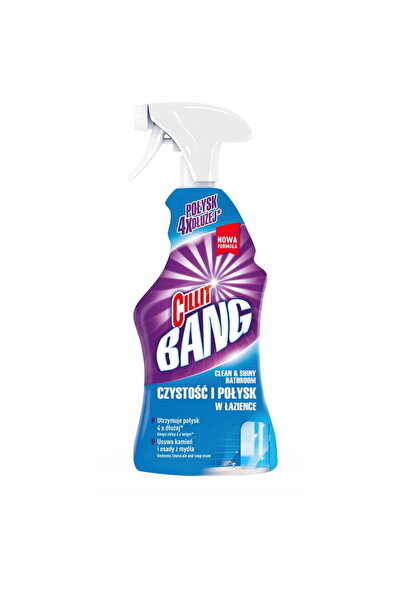 Cillit Bang, with spray, for bathrooms, cleans and shines, 750ml