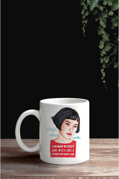 Darkia Amelie Movie Design Printed Gift Porcelain Mug