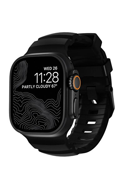 Nomad Rocky Point Band, carbon black/black - AW 46mm/49mm