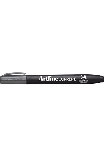 artline Permanent marker Supreme, corp plastic, varf rotund 1.0mm - gri