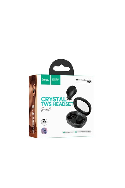 Hoco Wireless Earbuds EQ3 - Bluetooth 5.3, 150mAh Battery, 150h StandBy, Smar...