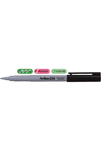 artline Permanent marker 250, plastic body, round tip 0.4mm - black