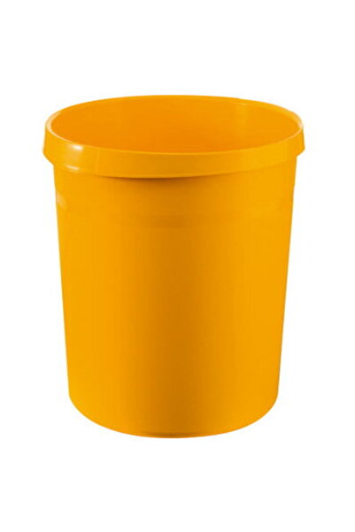 HAN Cos de birou pentru hartii, 18 litri, Grip - galben