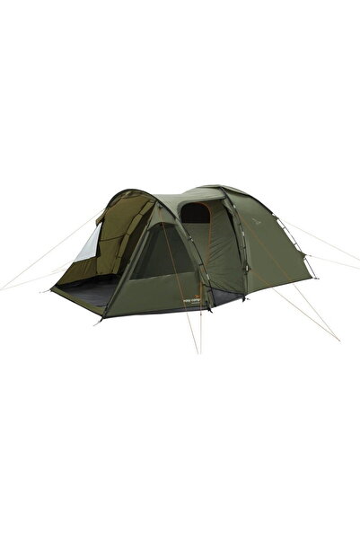 Easy Camp Kinn 5 Dome Tent (olive green, with tunnel extension, model 2025)