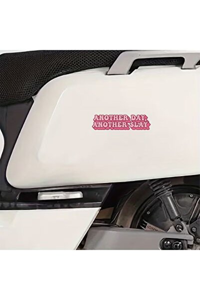 ÖZGÜL REKLAM Another Day Another Slay kadın pembe sticker Araba sticker / Mot...