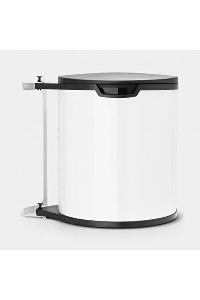 Brabantia Built-in Bin, stainless steel, White, 15L