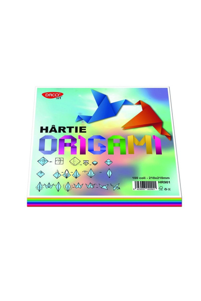 daço Hartie origami 21x21cm 100/set DACO