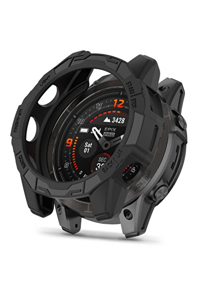 Tech-Protect Defense Air Case pentru Garmin Fenix 7X / 7X Pro, Negru, by