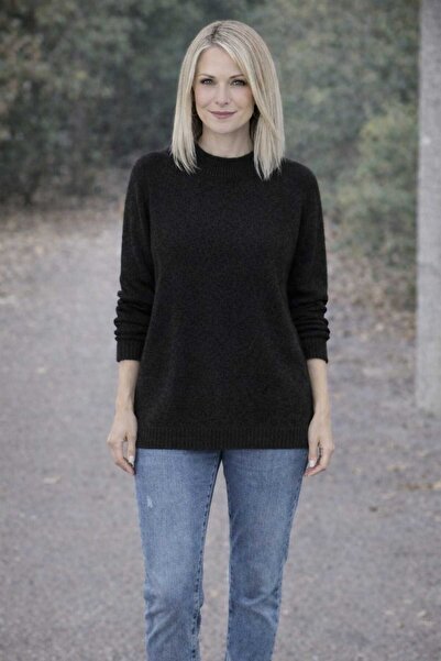 Vaniza Standard Size Oversized Basic Sweater