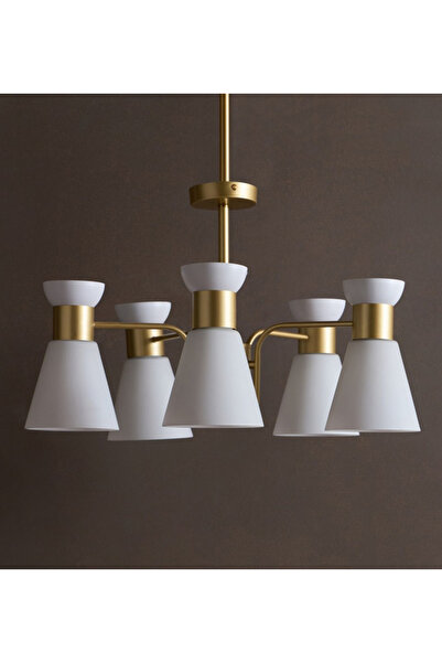 Generic Shuvee 5-Light Glass Chandelier