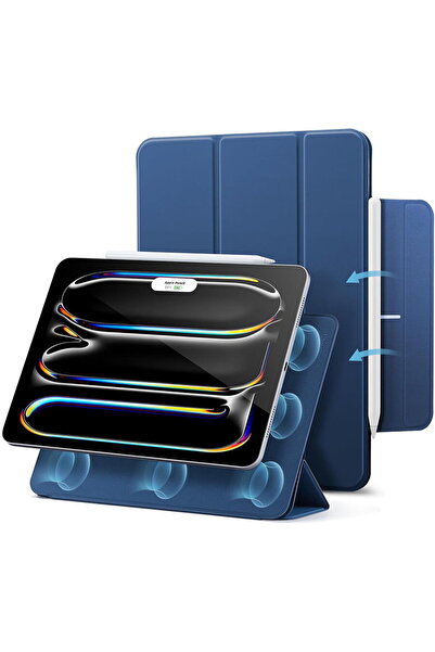 ESR iPad Pro 13 (2024) Case - Rebound Magnetic - Navy Blue