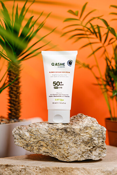 QASHE Cosmetic Cremă Solară QASHE Blemish Defense SPF 50+