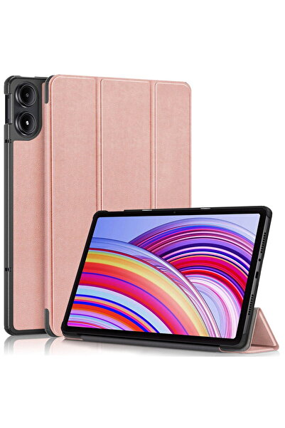 Techsuit Case for Xiaomi Redmi Pad Pro / Poco Pad - FoldPro - Rose Gold