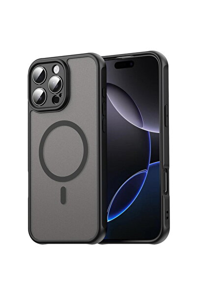 Techsuit iPhone 16 Pro Max Case - HaloFrost II MagSafe - Black