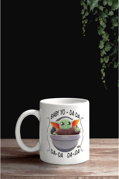 Darkia Baby Yoda Special Design Printed Gift Porcelain Mug