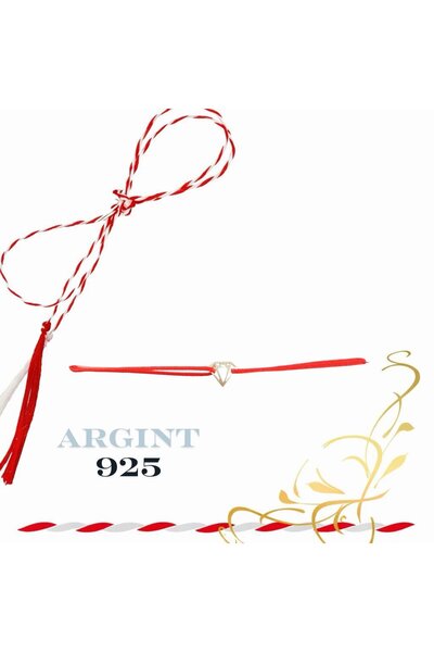 OEM Martisor 925 silver bracelet - diamond