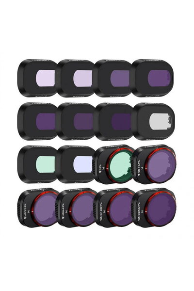 Freewell Set de 16 filtre pentru drona DJI Mini 4 Pro