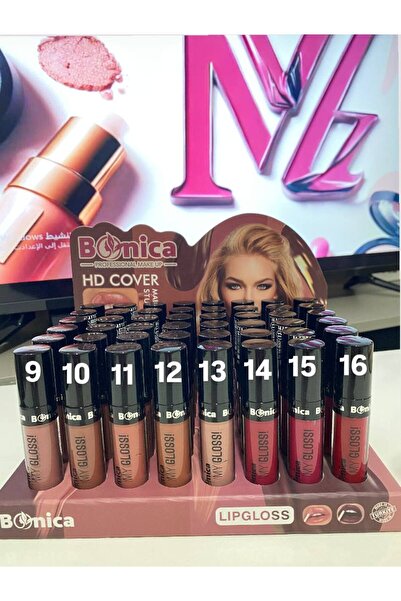 Bonica My Gloss Uzun Süre Kalıcı Waterproof Likit Mat Ruj