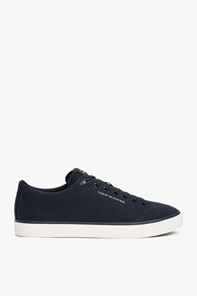 Tommy Hilfiger Erkek Th Hi Vulc Low Core Canvas Ayakkabı FM0FM05396DW5