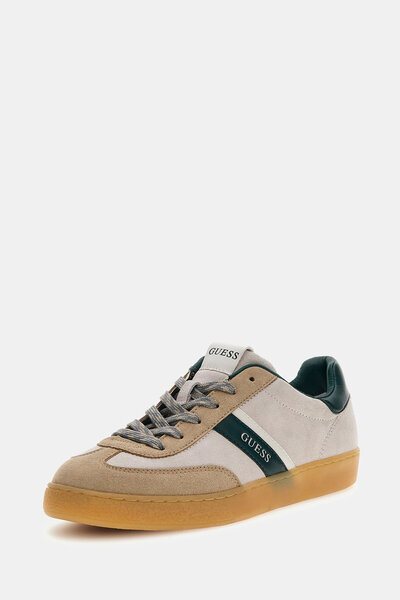 Guess Beyaz - Yeşil Erkek Sneaker NOLA III