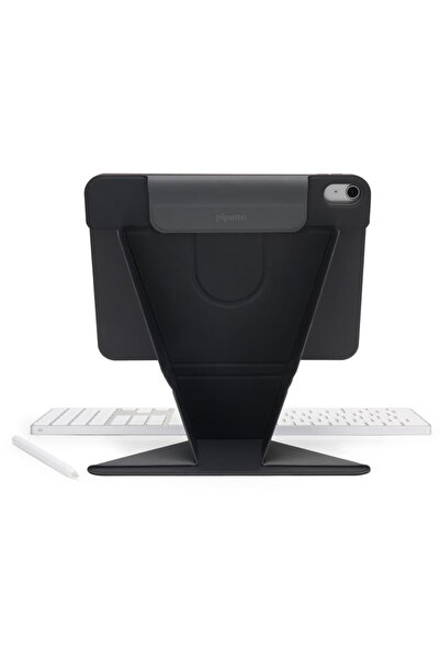 Pipetto Origami No6 Stand case, black - iPad 10.9" (2022)