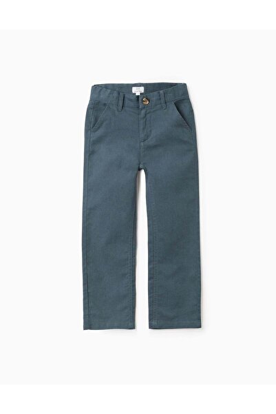 Ziddy PANTS LINEN, DARK BLUE, 11/12