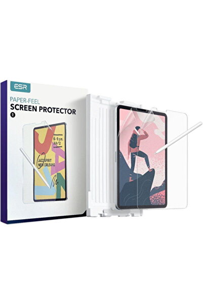 ESR Folie de protecție cu aspect de hârtie, pachet de 2, pentru iPad Pro 12.9...