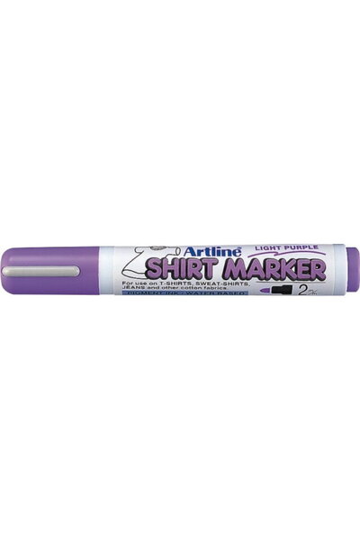 artline T-Shirt marker ARTLINE, corp plastic, varf rotund 2.0mm - mov deschis