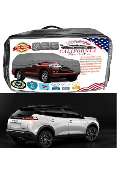 CFT California Car Body Cover, Windproof & Scratch Resistant with Working Glo...