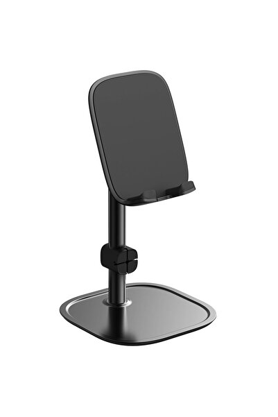 Baseus Literary Desk Metal Black Phone &amp; Tablet Holder (3 inch-10.5 inch)