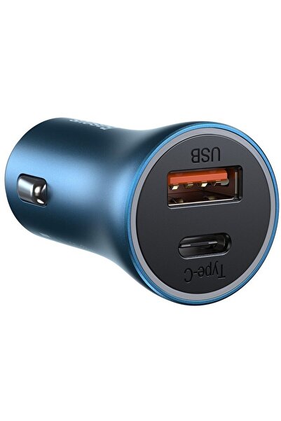 Baseus Golden, CCJDZ-C, Cablu USB Type C/Lighting, 40W, Quick Charge 3.0, Alb...