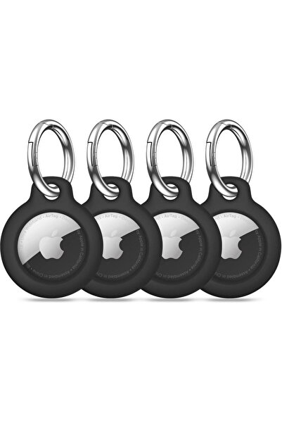 Tech-Protect ROUGH 4-PACK APPLE AIRTAG 1 / 2 BLACK
