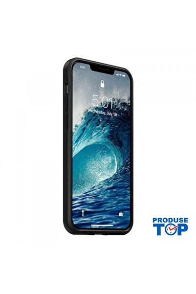 Apple Iphone 13 PRO Antishock Black Eco Leather Case