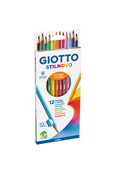 Giotto Colored pencils 12 colors/box, Stilnovo