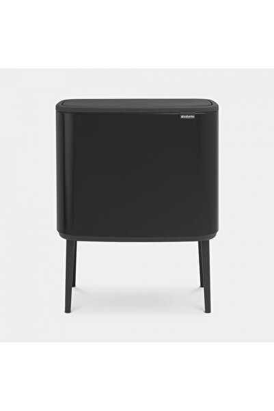 Brabantia Bo Touch 3x 11l, Inox, Matt Black