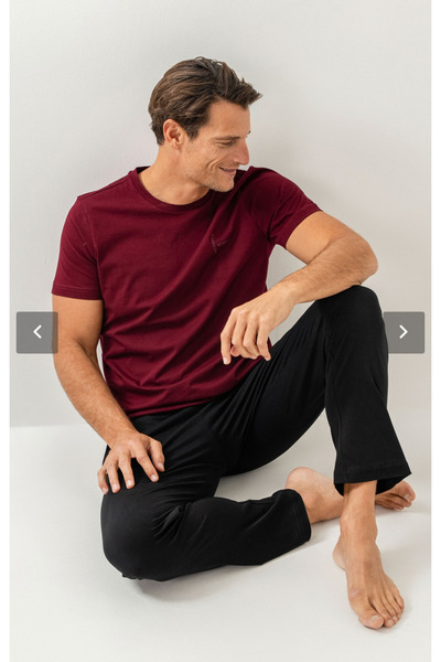 Arnetta Men'S, 100% Cotton, (Socks as a Gift), Pajama Set