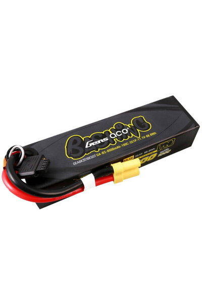 GENS ACE Acumulator Lipo G-Tech 8000mAh 11.1V 100C 3S1P cu seria EC5-Bashing