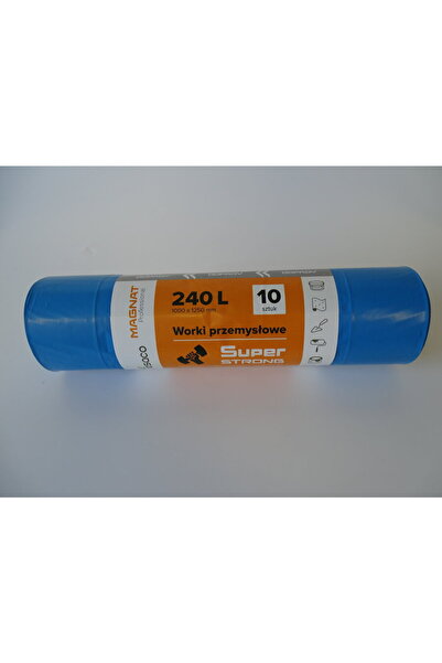 Resaco Recycled plastic bags, super resistant, 240L, 100x125cm, 57 microns, 1...