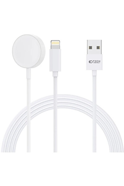 Tech-Protect 5906203698974 2in1 USB-C / Lightning Cables for Apple Watch 1.5m...