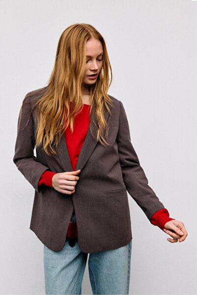Stradivarius Striped open blazer