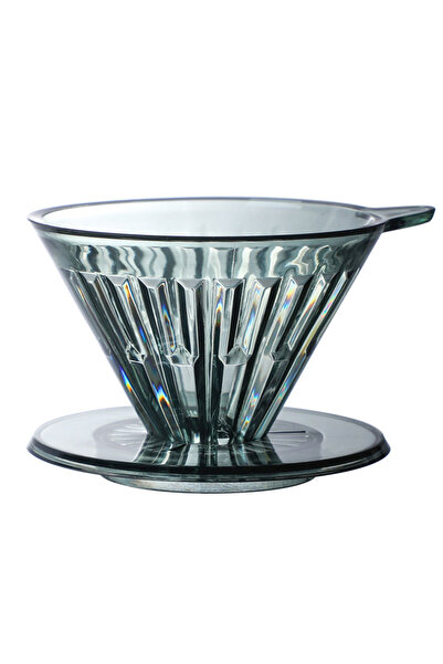 MIBRU V60 coffee dripper V02 is made of durable, shatter-resistant, food-grad...