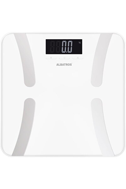 ALBATROS de baie cu analizator corporal HARMONY Alb