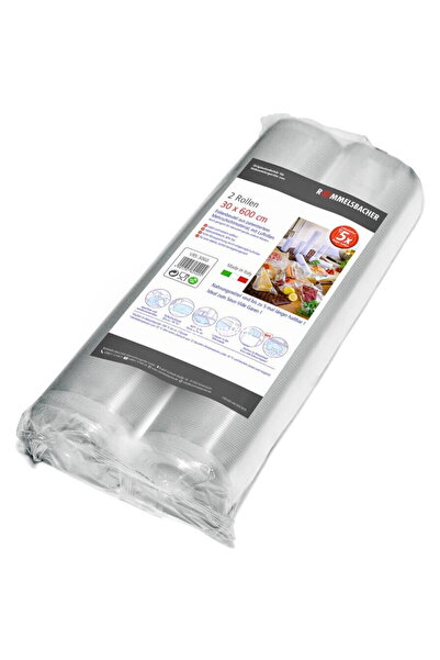 Rommelsbacher film roll VRS 3060, 30cm x 6 meters, vacuuming films (transpare...