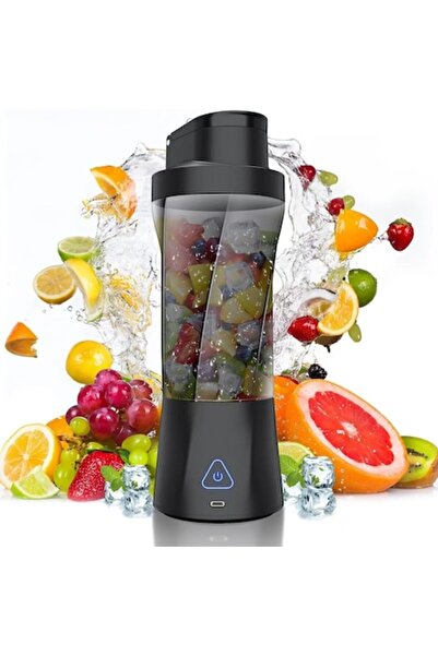 Mirunia Blender Portabil Reincarcabil, 6000mAh, USB-C, Ideal pentru Smoothie,...