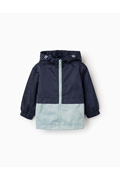 Ziddy سترة واقية من الرياح، لون أزرق داكن، مقاس صغير