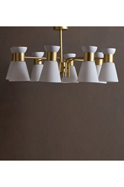 Generic Shuvee 8-Light Glass Chandelier